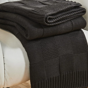 Nueva manta clásica, sencilla, acogedora, suave y cálida - Product Image 4