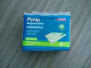 PERLA Pañales Desechables de 90X60 cm, Material de Pulpa de Pelusa, Protector de Cama para Adultos y Bebés - Product Image 2