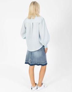 Blusa de Algodón Transpirable Antiarrugas Ecológica de Verano para Mujer, Camisa Vintage de Manga Larga, Oferta, Tops Casuales de Tallas Grandes - Product Image 2