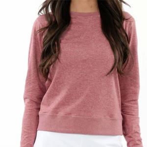 Sudadera de cuello redondo para mujer de alto rendimiento: Ideal para deportes, correr, gimnasio y actividades al aire libre - Product Image 6