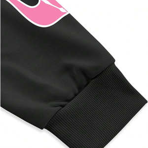 Ensemble survêtement vintage personnalisé pour homme, 2 pièces, sweat-shirts à manches longues Y2K avec motif graphique et pantalon de survêtement évasé - Product Image 4