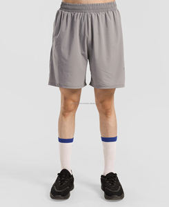 Pantalones Cortos de Verano para Hombre, de Alta Calidad, Estilo Urbano, Tejido Satinado de Algodón/Spandex, Bordados, de Secado Rápido y Resistentes al Viento - Product Image 2