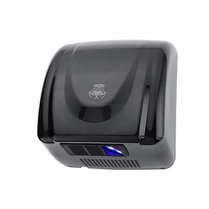 Sèche-mains mural en acier inoxydable noir pour <span class=keywords><strong>Wc</strong></span> - Product Image 1