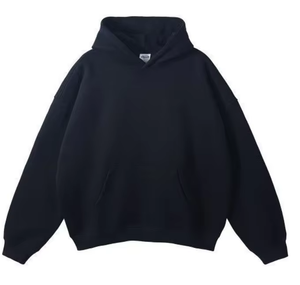 Sudadera con Capucha Oversize para Hombre 100% Algodón, 440 GSM, Teñido Liso, Ecológica, para Conjuntos Deportivos de Otoño, Personalizable - Product Image 3