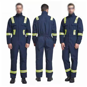 Combinaison de travail haute visibilité confortable et respirante de haute qualité pour hommes, couleurs personnalisées, en nylon/polyester - Product Image 6