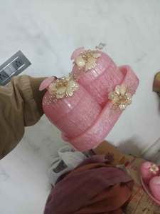 Ensemble de deux pots et plateau décoratif en résine peints à la main, 100 % qualité supérieure, écologiques, pour la décoration intérieure - Product Image 4