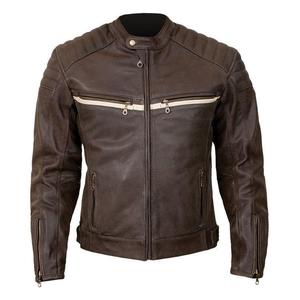 Blouson en cuir unisexe coupe-vent style américain 2026 pour motard, vêtements de moto, fabricant en gros - Product Image 1