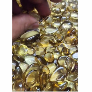 550 piezas de cerveza natural cuarzo 19mm a 37mm tamaño libre cabujón ovalado 4425 Cts lote Iroc ventas cuarzo piedras preciosas sueltas pera cabina - Product Image 2