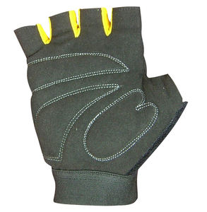 Gants de cyclisme été demi-doigt antichoc Gel Pad antidérapant Silicone fermeture à glissière vélo de route VTT unisexe - Product Image 4