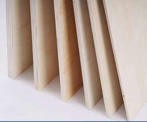 Wholesale 12mm 15mm 18mm Commercial <b>Laminated</b> Plywood <b>Sheet</b> for Furniture Industry Raw Plywood for Construction - Product Image 1
