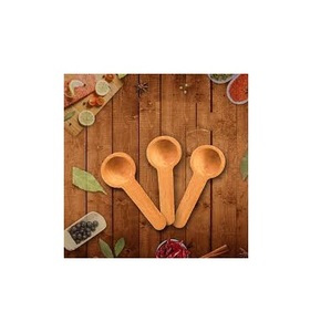 Cuchara de madera de acacia Cucharas de cena de madera ecológicas Logotipo personalizado Cuchara de madera Cocina y Mesa - Product Image 6