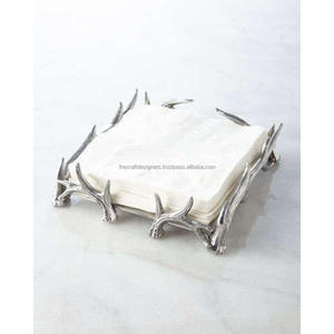 <b>Wedding</b> Table Decoration Napkin Holder Gold Plated Elegant Tabletop Napkin <b>Tissue</b> Stand Equestrian Styles - Product Image 3