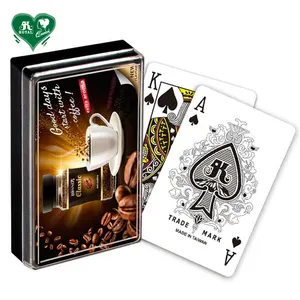 个性化设计赠品纪念品扑克牌-咖啡促销扑克牌