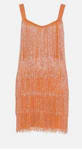 เดรสมิดิแขนกุดคอปาดประดับด้วยลูกปัดไข่มุกปักลายนางเงือกสำหรับงานปาร์ตี้สุดเซ็กซี่ - Product Image 4