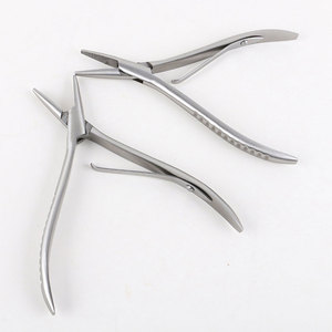 Vente chaude en acier inoxydable pince d'extension de cheveux fonction pince métal Micro pince 1 pièces pince en acier inoxydable - Product Image 3