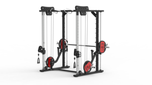 Machine d'entraînement multifonctionnelle commerciale |   Câble croisé et rack de musculation pour utilisation en salle de sport - Product Image 4