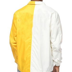 เสื้อโค้ชแขนยาวสำหรับผู้ชาย, เสื้อแจ็คเก็ตโค้ชสำหรับผู้ชายน้ำหนักเบาสวมใส่สบายปรับอัตราได้ - Product Image 3