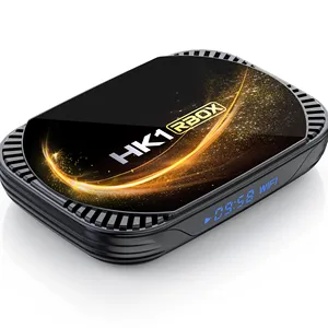 HK1RBOX X4สมาร์ททีวีกล่อง Android 11.0 Amlogic S905X4 8K 4G 32/ 64/128GB Media Player HK1 RBOX X4ชุดกล่องด้านบน