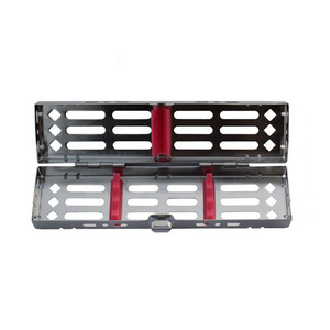 Caja médica de salud, bandeja de casete de esterilización con bandejas de esterilización de bloqueo, cesta de malla de alambre personalizada para uso médico - Product Image 6