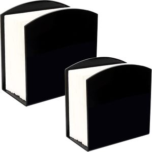 Black Color Stylish Metal Napkin Holders for Table,Metal Napkin Dispenser for Kitchen,Napkin Holder <b>Freestanding</b> - Product Image 4