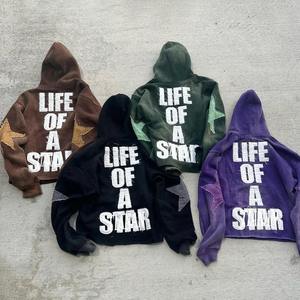 Trajes Deportivos Casuales de Calle para Hombre, 100% Algodón, Diseño de Bordado con Parches, Trajes Deportivos con Sudadera, Precio Bajo y Oferta de MOQ. - Product Image 4