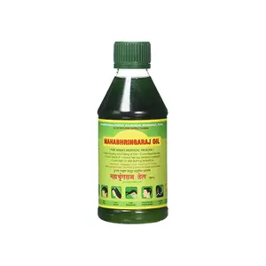 Mahabhringraj Aceite de Masaje del Cuero Cabelludo Ayurvédico Puro-500ml