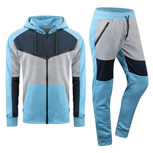100% Premium Cotton Pullover Men's Custom Tracksuit Printed <b>Hoodies</b> and Sweatpants Sets for Winter <b>Running</b> - Product Image 3