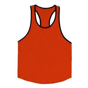 Camiseta sin mangas de gimnasio para hombre musculoso 2024, Chaleco de Fitness con sisas de gran tamaño, 100% de algodón, estilo informal bordado, transpirable, selección superior de marca - Product Image 1