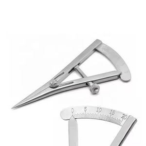 Calibre Castroviejo manuel réglable en acier réutilisable 2024 pour chirurgie oculaire, instrument de mesure des paupières doubles CE - Product Image 5