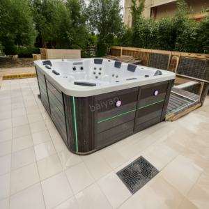Spa extérieur de grande taille pour 8 personnes Baignoires Système Balboa Ice & Hot Tub Outdoor Spa Hot Tub - Product Image 6