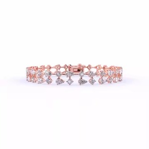 กำไลข้อมือฮิปฮอป VVS ดีไซน์ใหม่สำหรับงานเลี้ยงของขวัญหรืองานแต่งงาน - Product Image 6