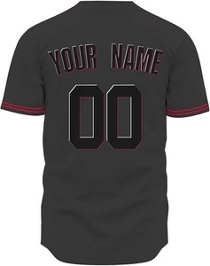 Jersey de béisbol y softball hecho a medida de alta calidad OEM servicio al por mayor nueva llegada característica transpirable gran oferta para hombres - Product Image 2