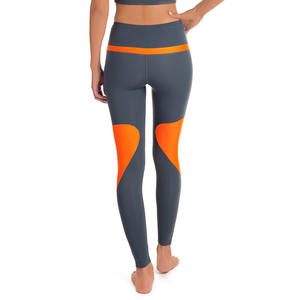 กางเกงโยคะเอวสูงคุณภาพสูงสำหรับผู้หญิง เสื้อผ้าออกกำลังกายแบบลำลองสีพื้น สินค้ามาใหม่ราคาถูก - Product Image 4