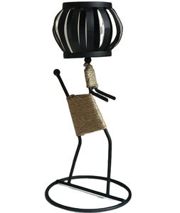 Bougeoir en métal, en forme de personnage, le plus récent styliste moderne, en métal, de haute qualité, dessus de Table et sol, décoration de la maison - Product Image 1