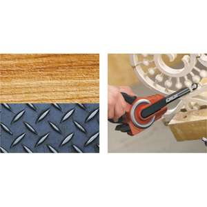 Bandes abrasives en tissu corindon Stanley 13x451 mm compatibles lime électrique, multi-pack - Product Image 1