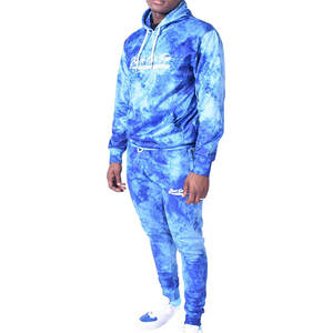 OEM al por mayor hombres Tie Dye chándal ropa de calle Anti Shrink diseño moderno Tie Dye chándal para hombres - Product Image 6