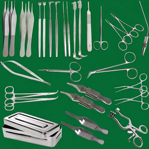 Juego de Cirugía Pediátrica para Procedimientos Generales y Especializados con 29 Piezas de Instrumentos Quirúrgicos de Acero Inoxidable Fino - Product Image 5