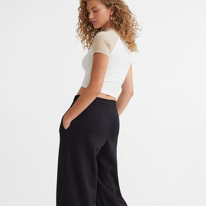 <b>Women's</b> Casual Solid Sweatpants Elastic Waist <b>Baggy</b> Jogger Sports Pants Plus Size for Winter and Spring Season Made of Silk - Product Image 5