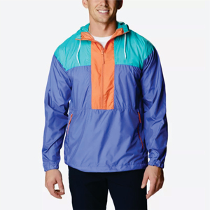 Custom Men Parka Trench Coat Plus Size Hoodie Windbreaker Double Zip Men's Hoodie Waterproof Jacket - Product Image 1