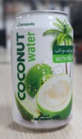 330Ml Halal Kokoswater Aluminium Kan Bulk Groothandel Pure Kwaliteit Tropische Drank Uit Vietnam