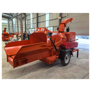 Trituradora de madera móvil de alto rendimiento, trituradora de ramas de árboles de aserrín, máquina astilladora de madera - Product Image 1