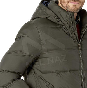 Chaqueta Acolchada Impermeable con Capucha, Diseño Nuevo 2023, Venta al Por Mayor, Alta Calidad, Relleno 100% Poliéster, Unisex, Moda Invernal, Estilo Urbano - Product Image 5