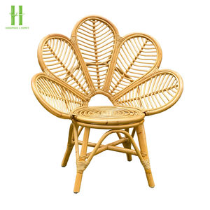 Vietnam Manufactured Rustic Rattan Leisure Dining <b>Chair</b> Natural Boho <b>Vintage</b> Home Furniture for Hotel Outdoor Villa Use - Product Image 4