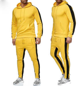 Algodón polar 2 uds trajes deportivos casuales conjuntos de Sudadera con capucha de Color sólido 2025 hombres Otoño Invierno chándal de alta calidad chándal hombres - Product Image 4