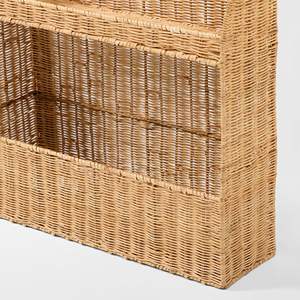 Wholesale Rattan <b>Book</b> Storage Rack Kids Room Handwoven Wicker Bookcase Magazine Toy Organizer <b>Shelf</b> Supplier - Product Image 6