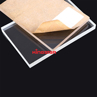 Feuille acrylique transparente coulée en gros de 1 mm, 3 mm, 5 mm, 100 % plastique PMMA neuf