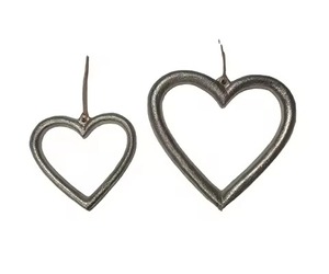 Hight Quality GoldMetal Heart Hanging Ornaments for <b>Christmas</b> Decorative new Year <b>Party</b> Decorative Usage - Product Image 5