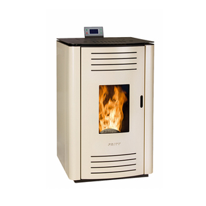 Exportador de origen de Bulgaria de diseño único 13,0 kW Salida de calefacción nominal Estufa de pellets independiente para el hogar Hotel Villa - Product Image 1