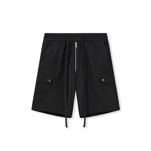 Pantalones Cortos Deportivos Personalizados de Alta Calidad, Lisos, Casuales, Antiarrugas, de Poliéster/Algodón, con Lavado Ácido, Servicio OEM para Hombre - Product Image 1