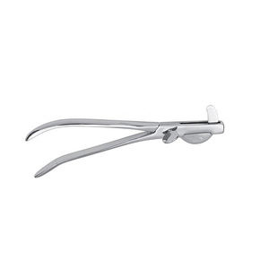 <b>Heavy</b> <b>Duty</b> Stainless Steel Veterinary Instruments Serra Emasculator Castration Clamp with Locking Ratchet for Livestock - Product Image 6